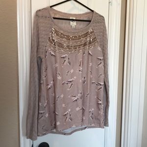 Anthropologie one September top